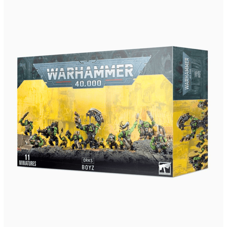 Warhammer 40k Orks: Boyz - WiredVillage Games - Games Workshop WiredVillage Games