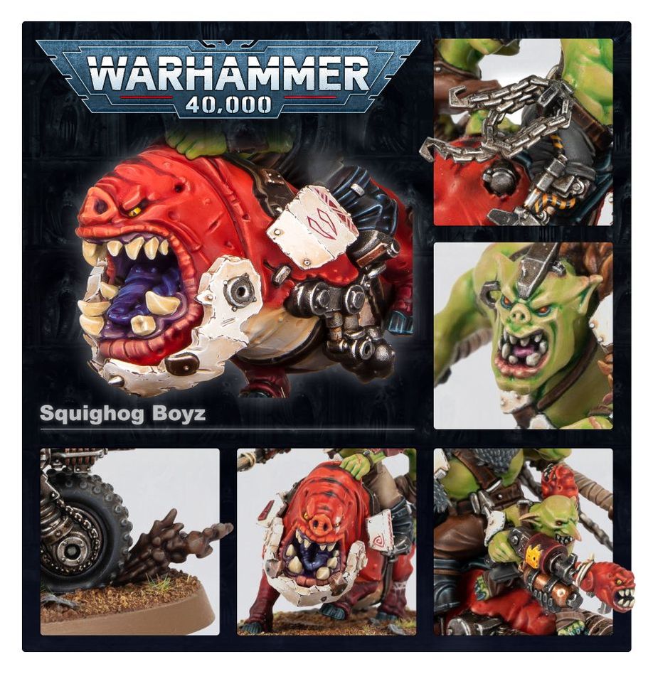 Warhammer: Squighog Boyz - WiredVillage Games - Games Workshop