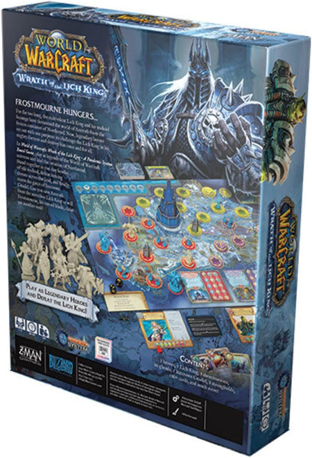WORLD OF WARCRAFT: WRATH OF THE LICH KING - A PANDEMIC SYSTEM GAME - WiredVillage Games - Z - Man Games