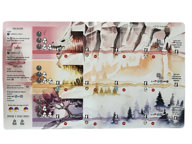 Wyrmspan Playmat - WiredVillage Games - Stonemaier Games