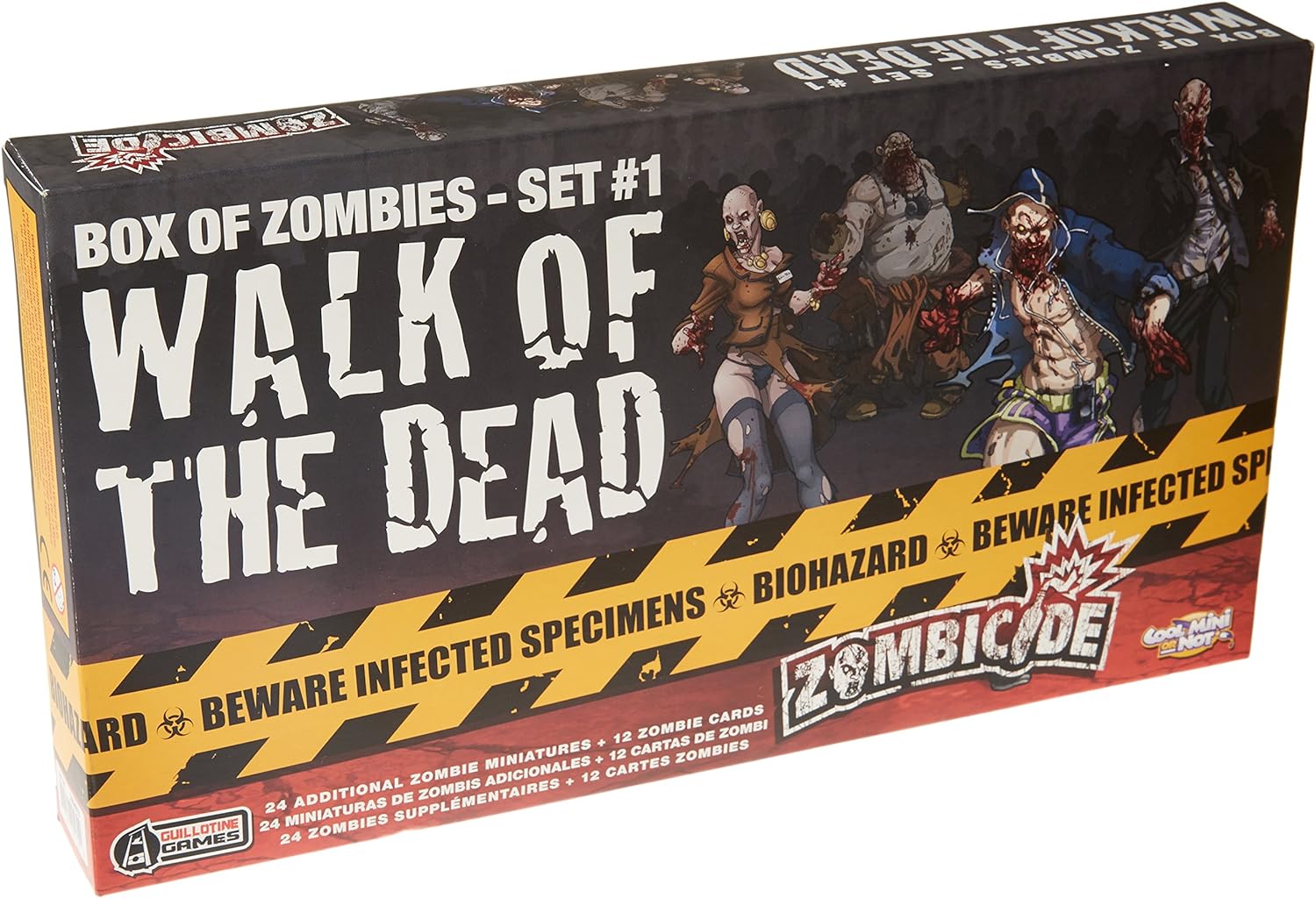 Zombicide: Box of Zombies – Set #1: Walk of The Dead - WiredVillage Games - Wiredvillage Games
