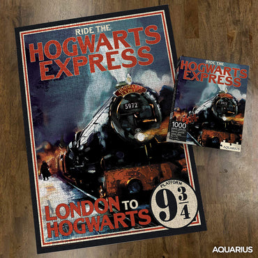 Harry Potter Hogwarts Express Train (1000 Piece Jigsaw Puzzle)