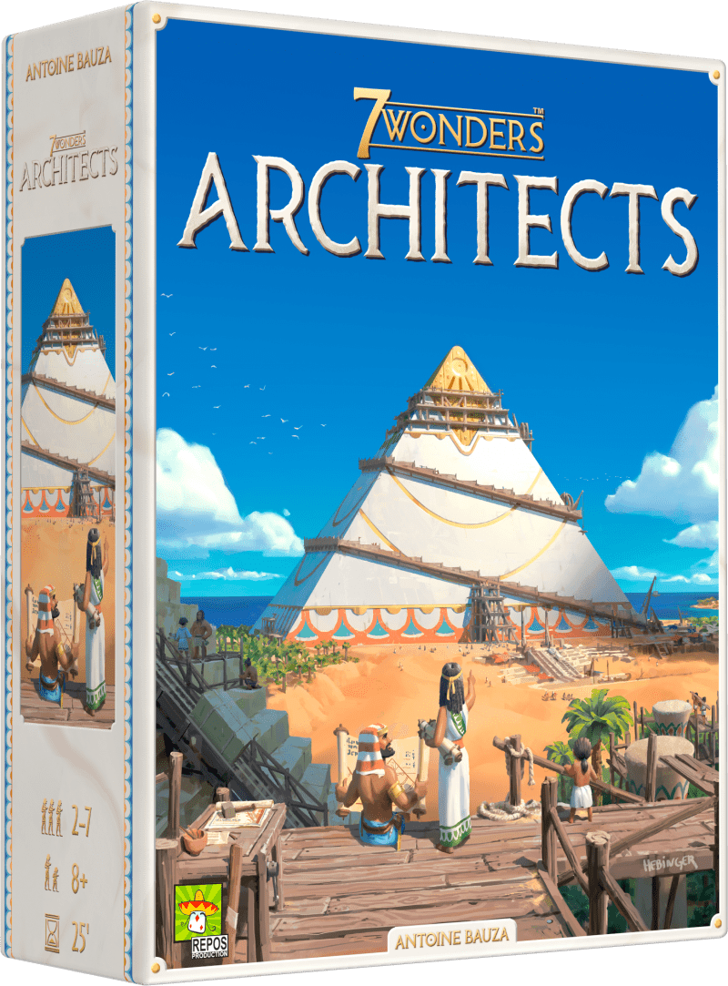 7 WONDERS - ARCHITECTS - WiredVillage GamesRepos Production