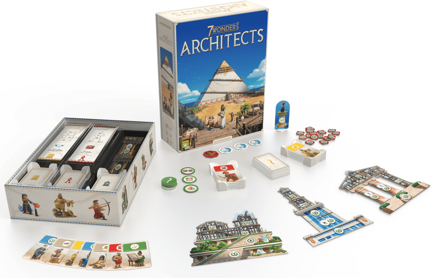 7 WONDERS - ARCHITECTS - WiredVillage Games - Repos Production