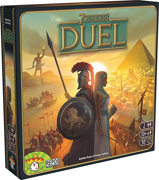 7 WONDERS - DUEL - WiredVillage GamesRepos Production