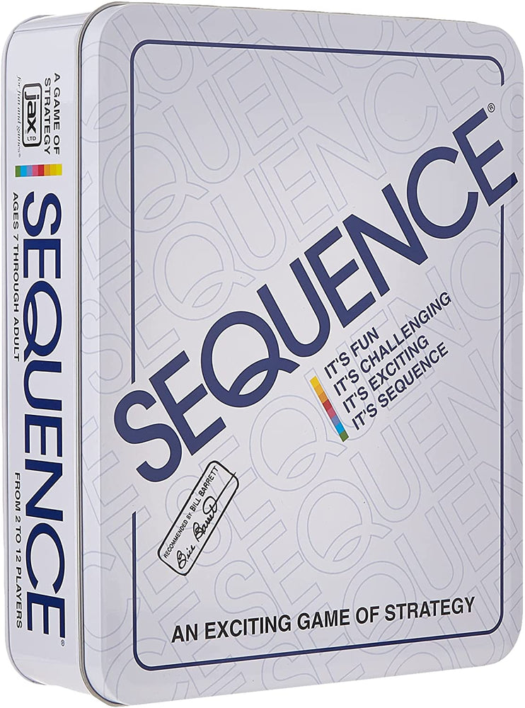 SEQUENCE Tin Board Game