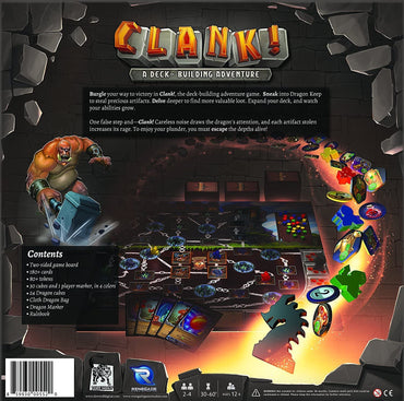 Clank! A Deck Building Adventure Board Game