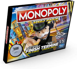 Monopoly Speed Board Game, 2-4 Players