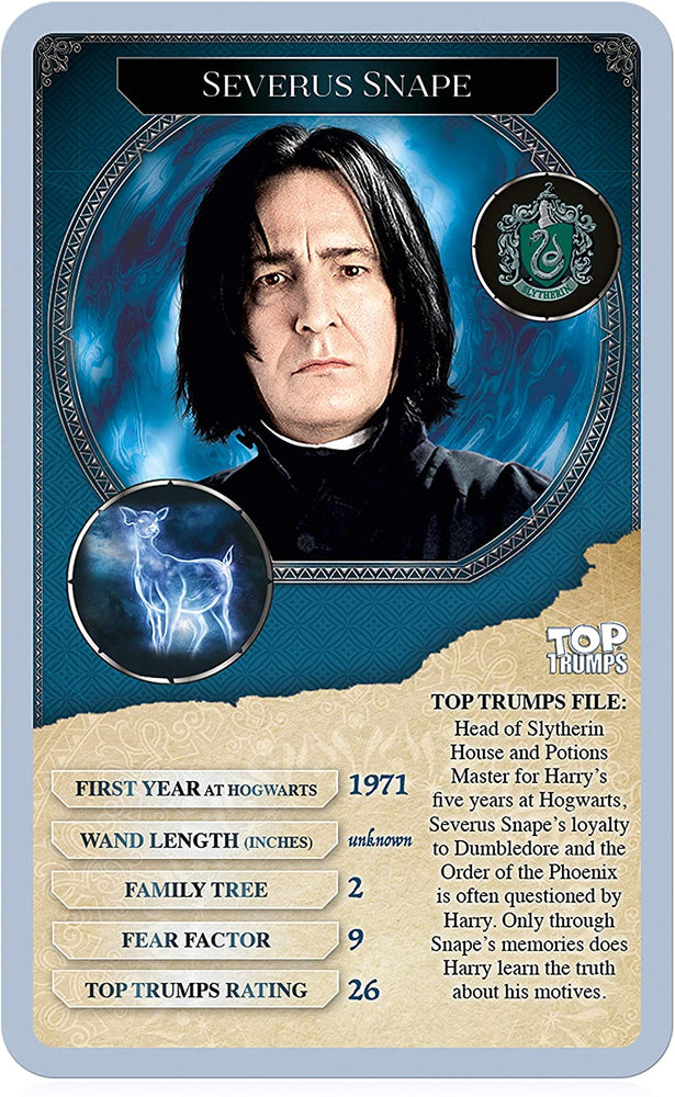 Top Trumps Witches and Wizards Card Game