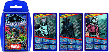 Top Trumps Marvel Who's Your Hero? Card Game