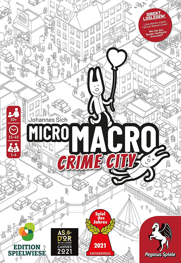 MicroMacro : Crime City Board Game