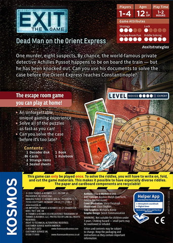 Exit: Dead Man on The Orient Express