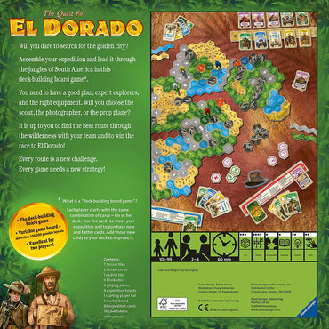 The Quest for El Dorado Board Game