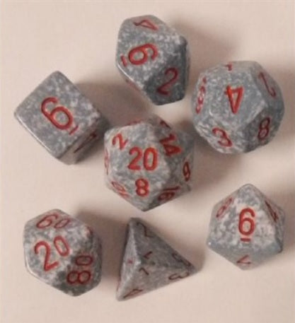 Chessex Speckled Air Polyhedral Dice Set, 7-piece