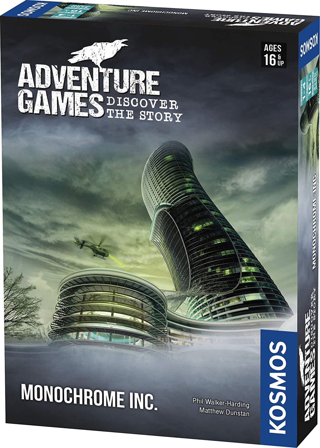 Adventure Games: Monochrome Inc. - WiredVillage Games - Thames & Kosmos