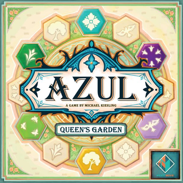 Azul: Queen's Garden Board Game - WiredVillage Games - Next Move Games