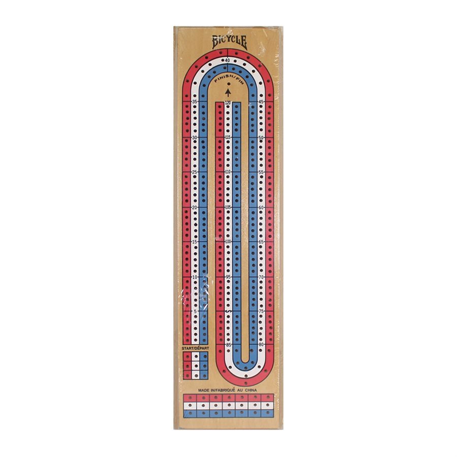 Bicycle 3 - Track Cribbage Board - WiredVillage GamesWiredvillage Games