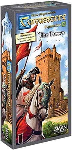 Carcassonne EXPANSION 4 : The Tower Board Game - WiredVillage GamesZ - Man Games