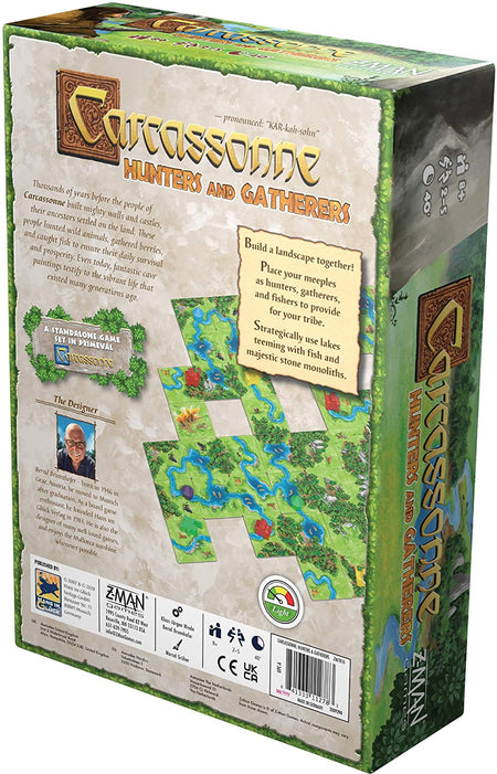 Carcassonne Hunters & Gatherers Board Game - WiredVillage Games - Z - Man Games