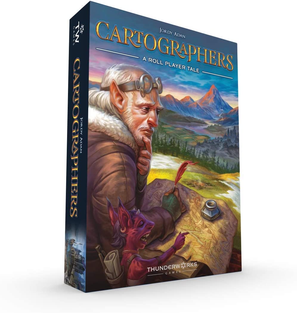 Cartographers: A Roll Player Tale - WiredVillage Games - Thunderworks Games