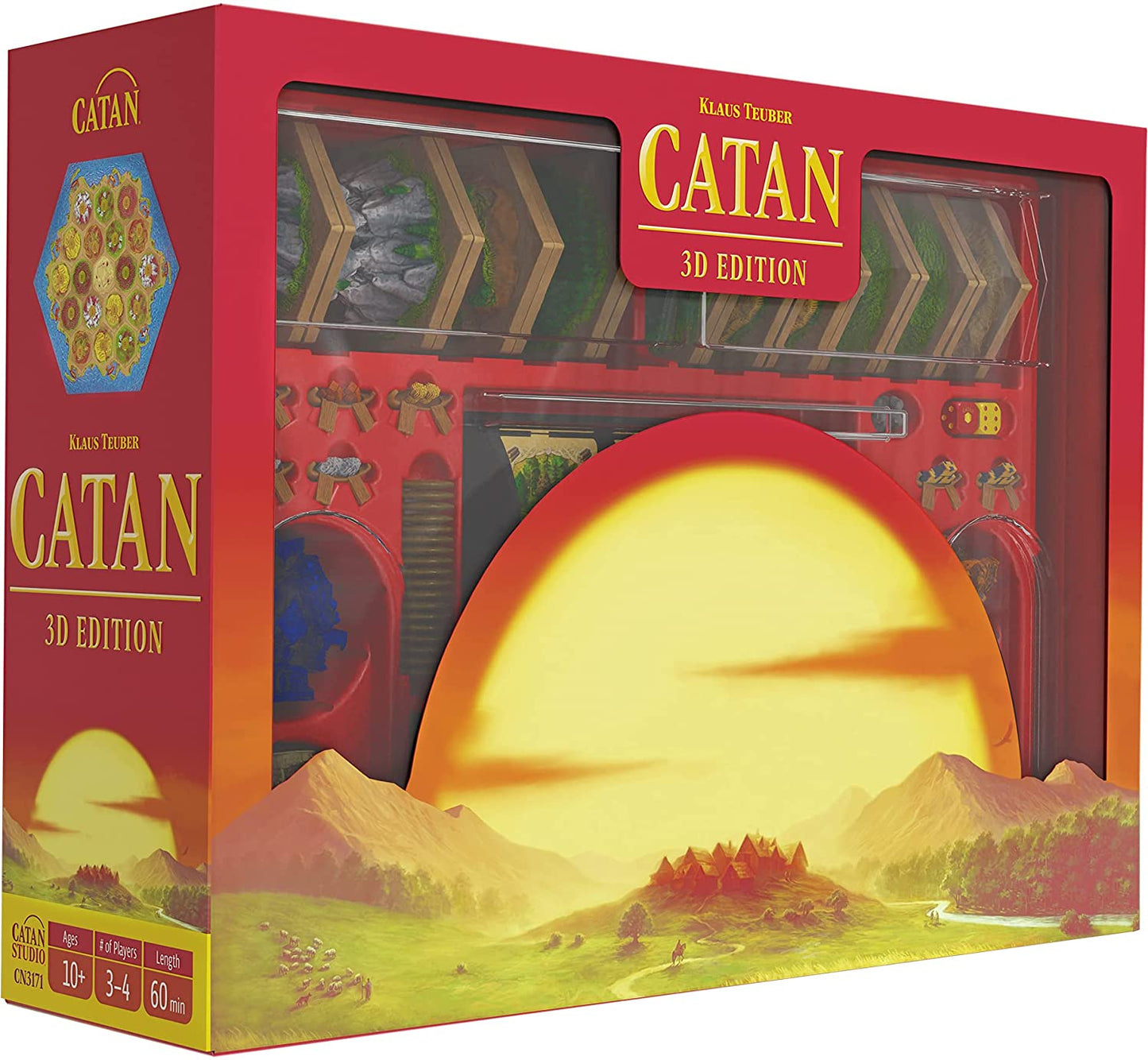 CATAN 3D Edition Board Game - WiredVillage GamesCatan Studio