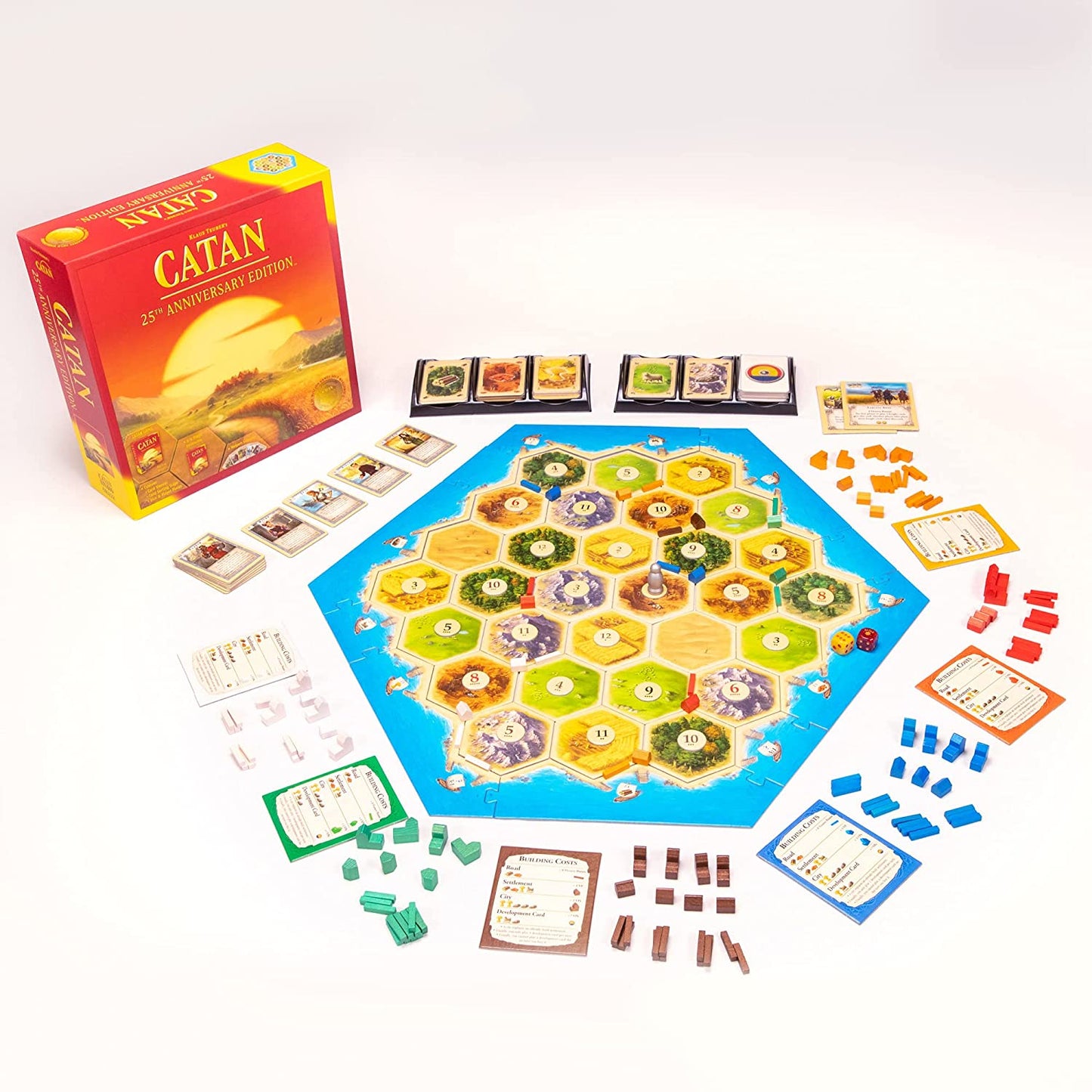 CATAN Board Game 25th Anniversary Edition - WiredVillage GamesCatan Studio