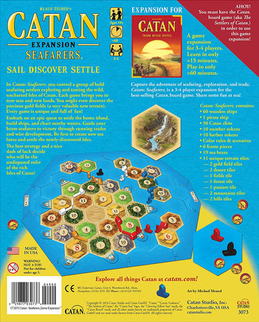 Catan Seafarers Board Game Expansion - WiredVillage GamesCatan Studio