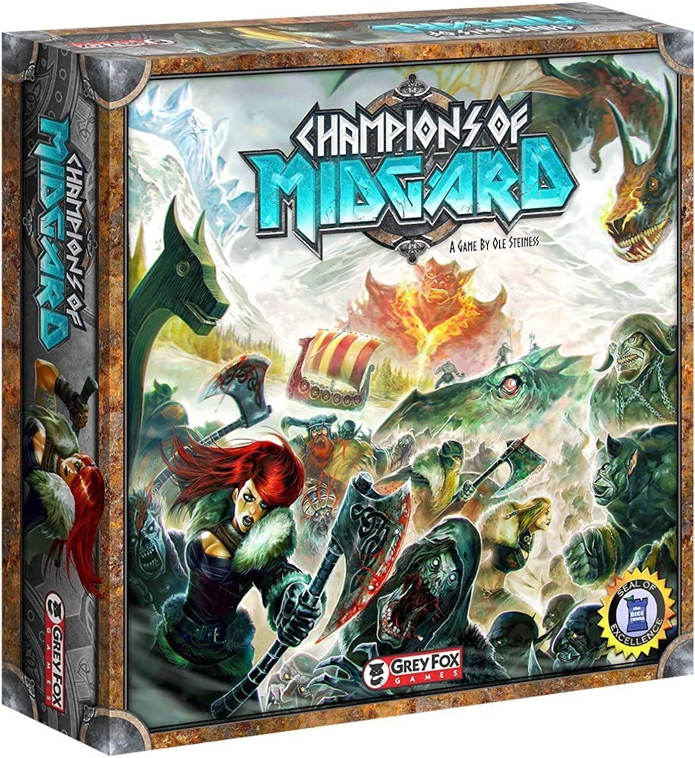 Champions of Midgard Board Game - WiredVillage Games - Grey Fox Games