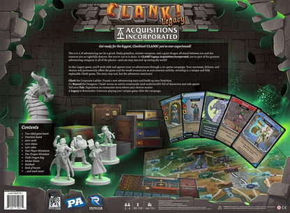 Clank! Legacy : Acquisitions Incorporated Board Game - WiredVillage Games - Renegade Game Studios