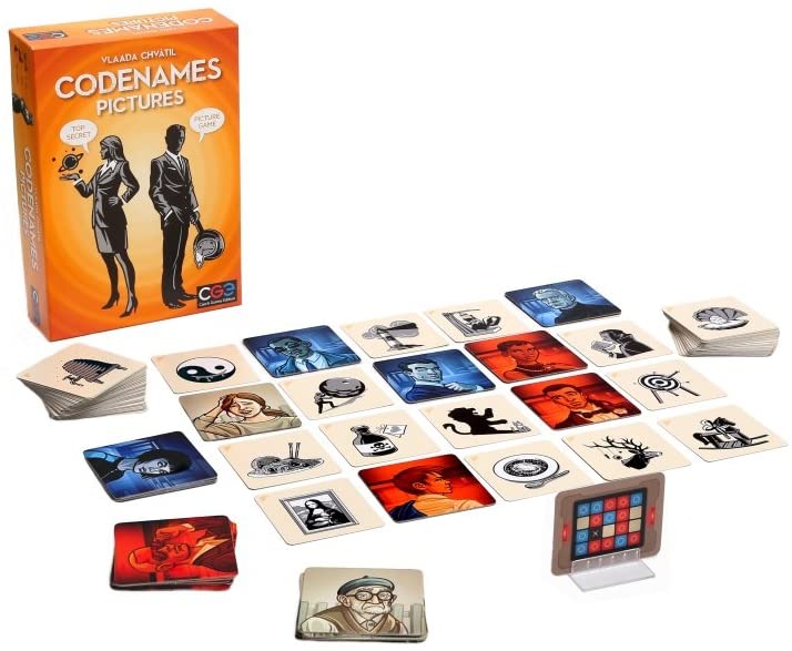 CODENAMES Pictures Board Game - WiredVillage GamesCzech Games Edition