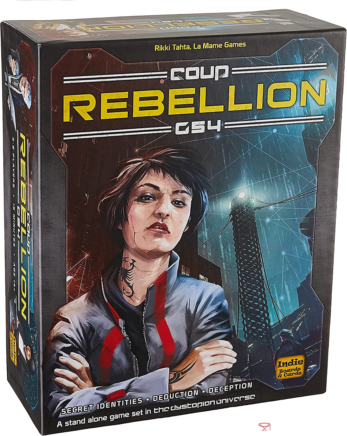 COUP: REBELLION G54 - WiredVillage Games - Indie Boards and Cards