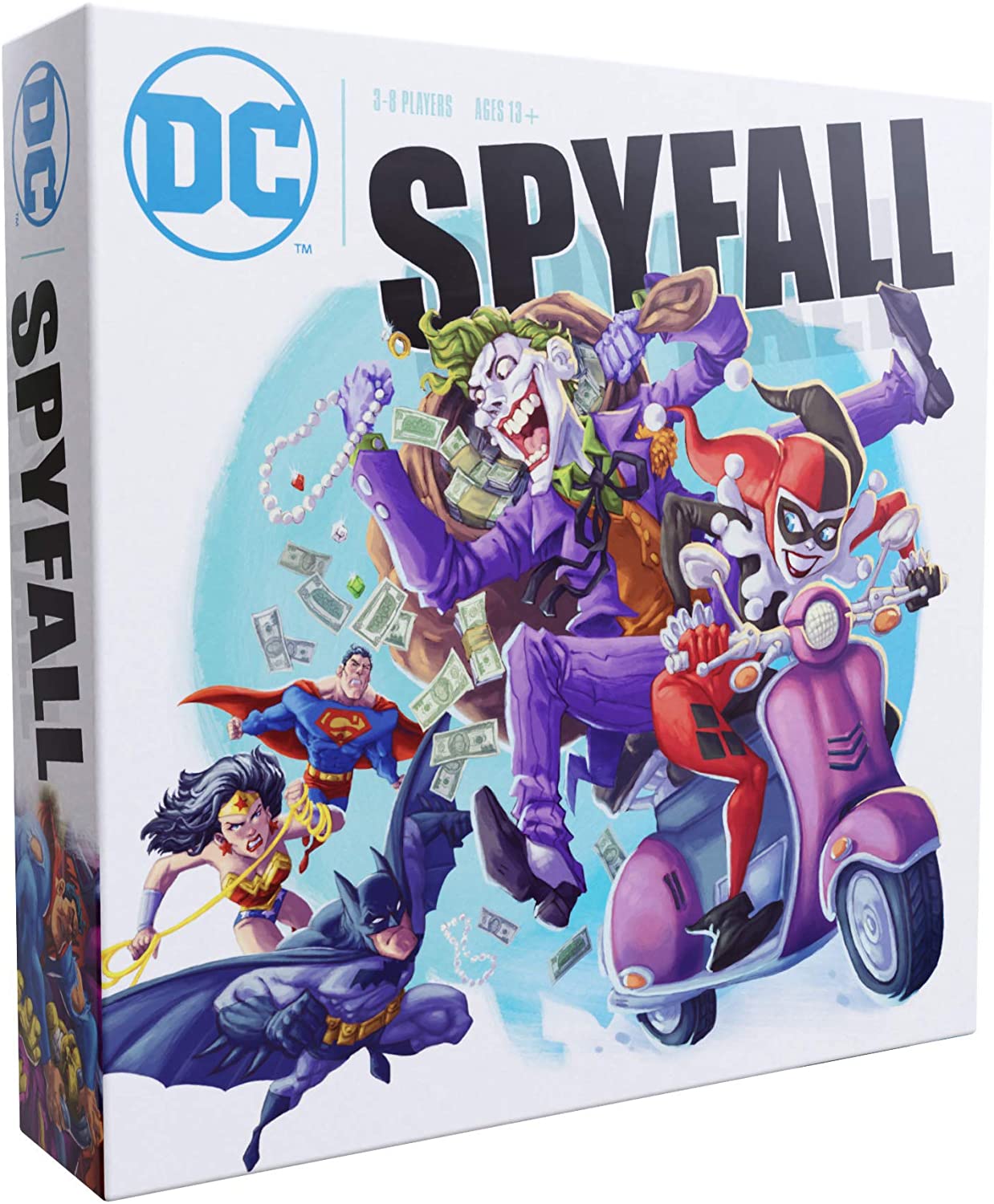 DC SPYFALL - WiredVillage Games - Cryptozoic Entertainment
