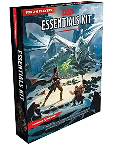 D&D Essentials Kit (Dungeons & Dragons Intro Adventure Set) - WiredVillage Games - Wizards of the Coast WiredVillage Games