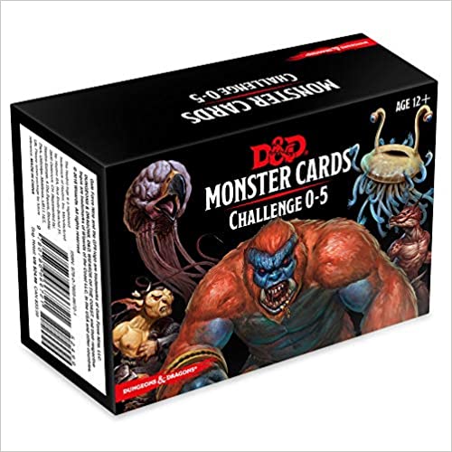 D&D Spellbook Cards: Monsters 0 - 5 - WiredVillage GamesWizards of the Coast