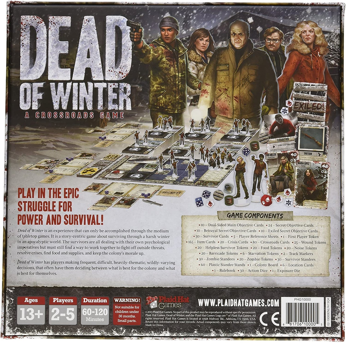 Dead of Winter : A Crossroads Board Game - WiredVillage GamesFantasy Flight Games