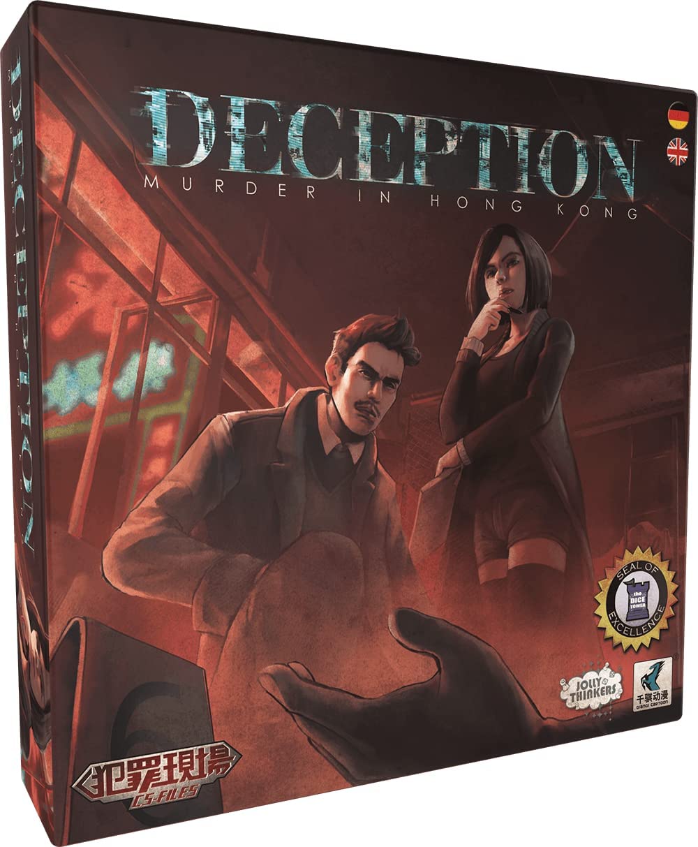DECEPTION MURDER IN HONG KONG - WiredVillage Games - Grey Fox Games