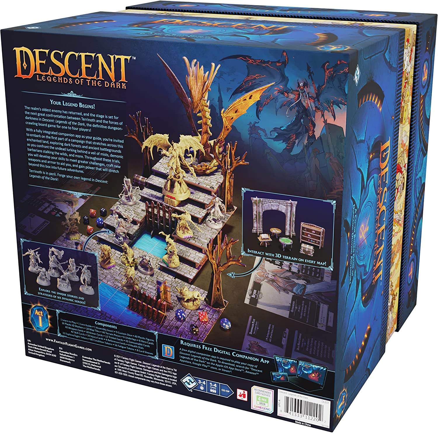 Descent Legends of The Dark Board Game - WiredVillage GamesFantasy Flight Games