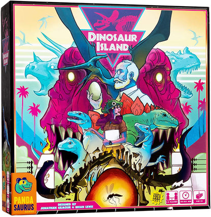 Dinosaur Island Family - Friendly Board Game - WiredVillage GamesPandasaurus Games