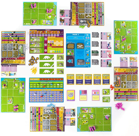 Dinosaur Island Family - Friendly Board Game - WiredVillage Games - Pandasaurus Games