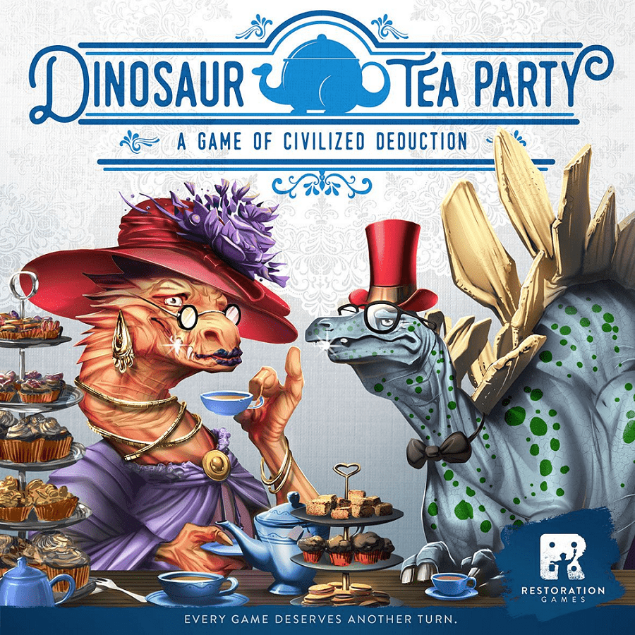 DINOSAUR TEA PARTY - WiredVillage GamesRestoration Games