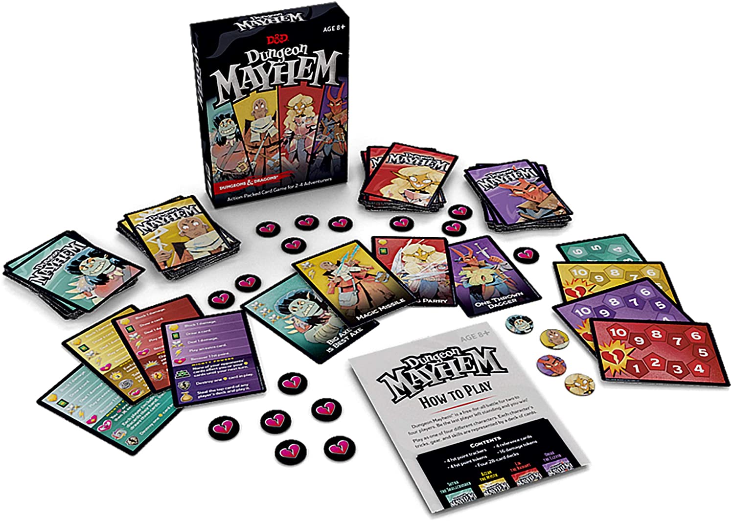 DUNGEONS & DRAGONS Dungeon Mayhem Card Game - WiredVillage GamesWizards of the Coast