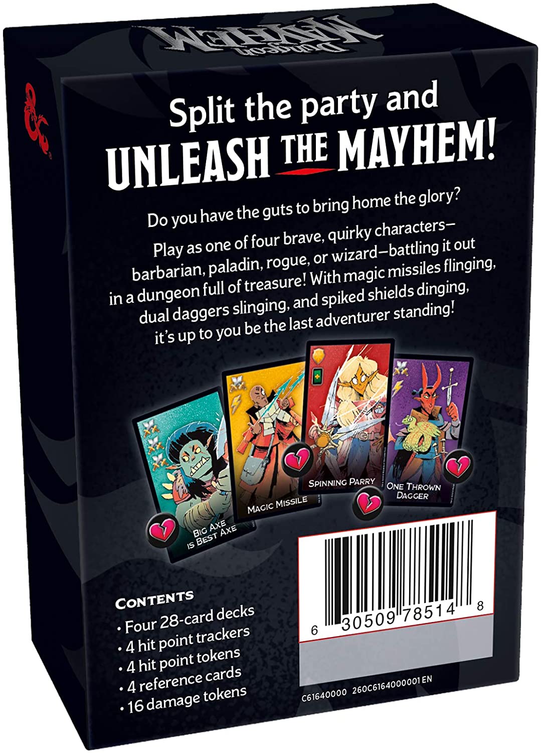 DUNGEONS & DRAGONS Dungeon Mayhem Card Game - WiredVillage GamesWizards of the Coast