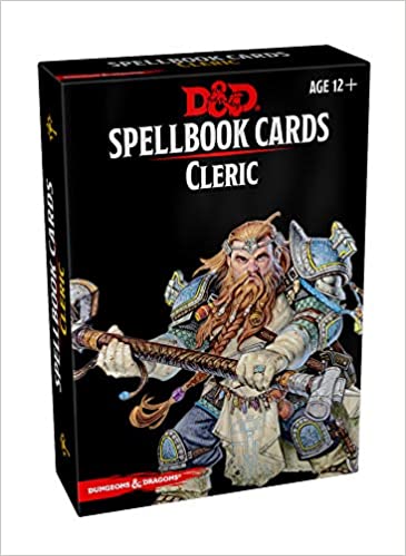 Dungeons & Dragons: Spellbook Cards Cleric - WiredVillage Games - Gale Force Nine