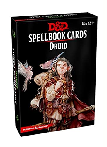 Dungeons & Dragons: Spellbook Cards Druid - WiredVillage Games - Gale Force Nine
