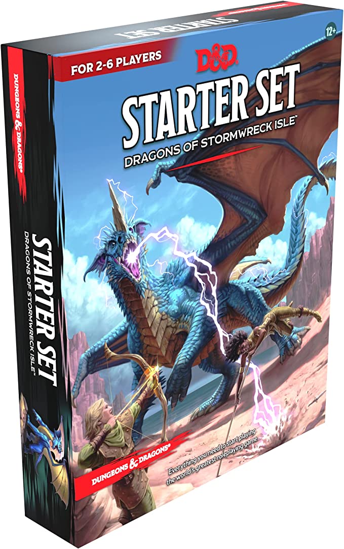 Dungeons & Dragons Starter Set: Dragons of Stormwreck Isle - WiredVillage GamesWizards of the Coast