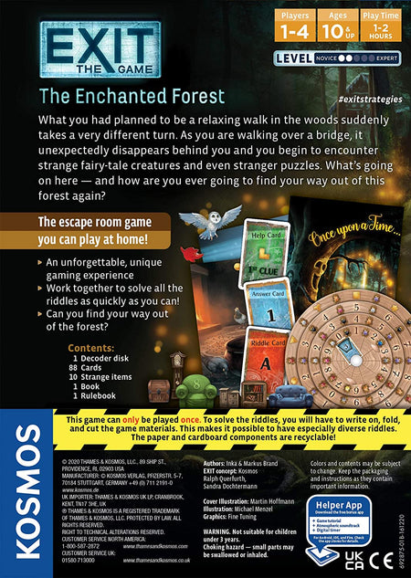 EXIT: The Enchanted Forest - WiredVillage Games - Thames & Kosmos
