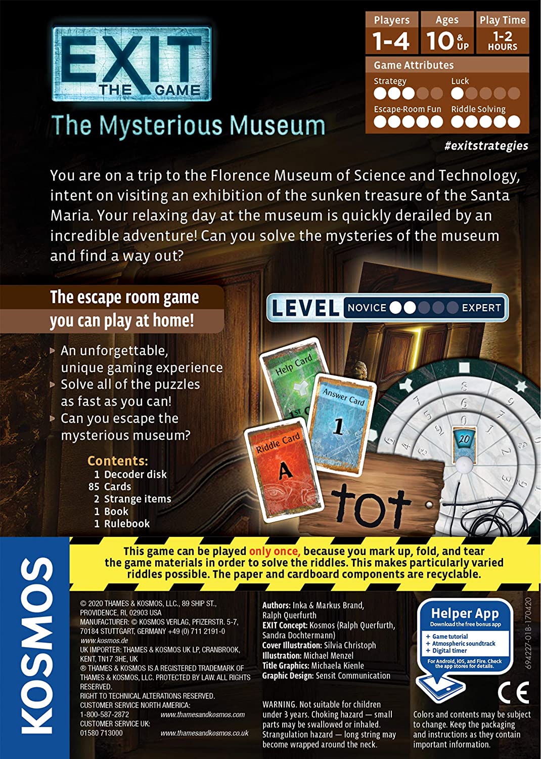 Exit: The Mysterious Museum - WiredVillage GamesThames & Kosmos