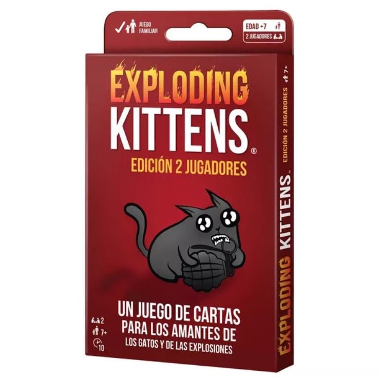Exploding Kittens 2 Player Edition - WiredVillage Games - Exploding Kittens
