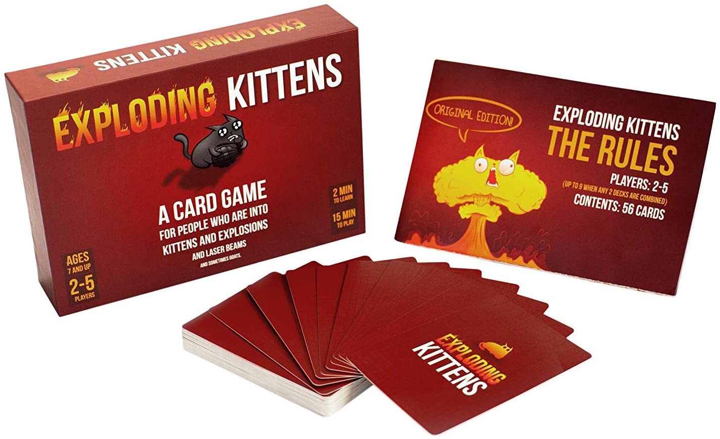 Exploding Kittens Board Game - WiredVillage GamesExploding Kittens