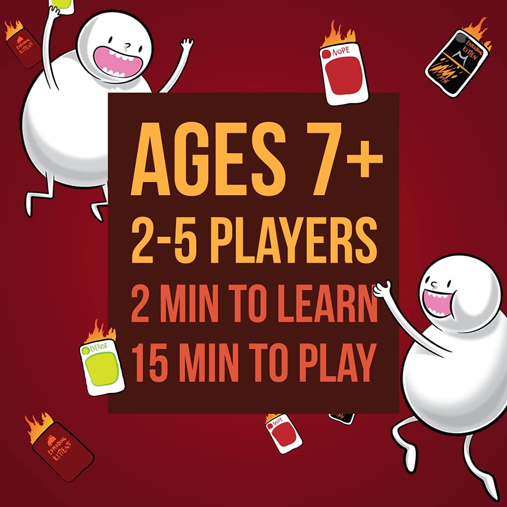 Exploding Kittens Board Game - WiredVillage GamesExploding Kittens